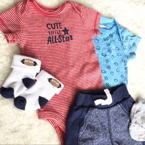 Boys All Star Bundle Infant Newborn NB